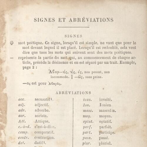 14,5 x 10 εκ. 6 σ. χ.α. + [VIΙ] σ. + 1003 σ. + 1 σ. χ.α. + 8 σ. παραρτήματος + 2 σ. χ.α., όπου